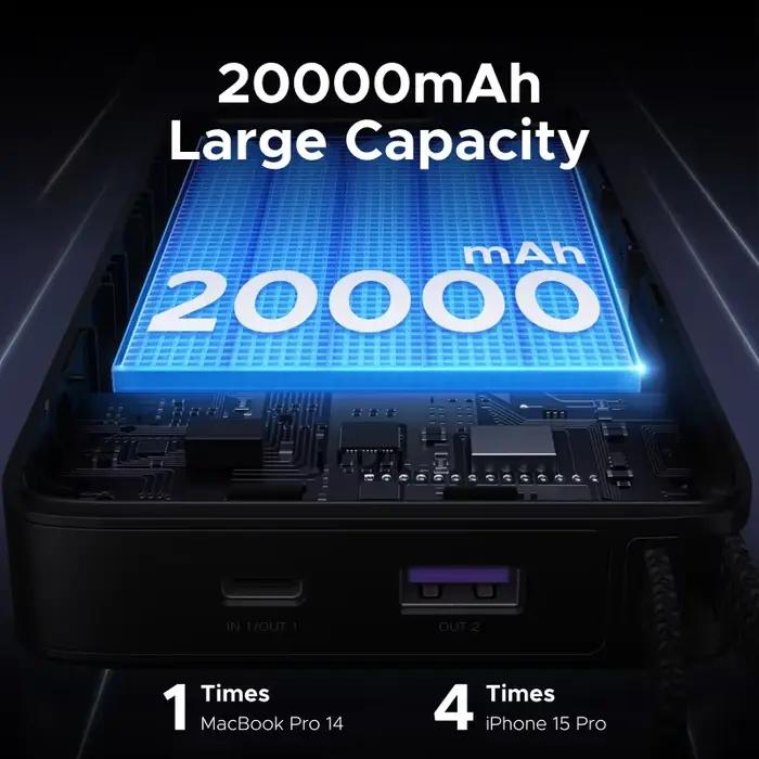 UGREEN 145W / 165W Power Bank 20000mAh / 25000mAh Charge Rapide PD PPS