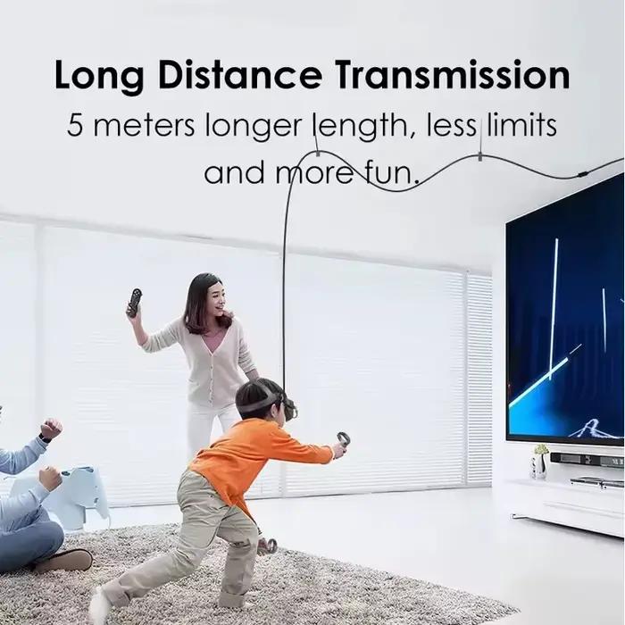 Câble de charge Link de 5 m (16 pieds) pour Quest 3S/3