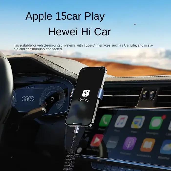 UGREEN voiture ressort USB Type C câble USB C vers USB C