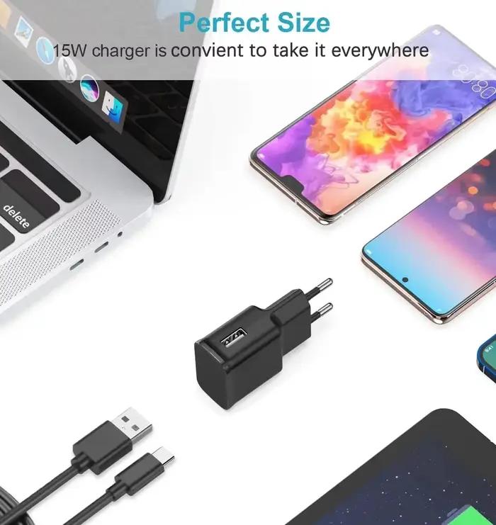 Chargeur rapide EU US USB Type C