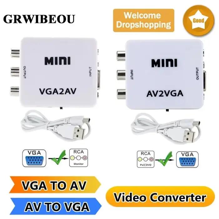 Convertisseur vidéo VGA vers AV