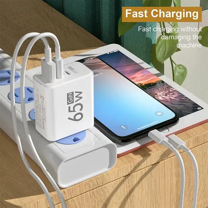Chargeur GaN 65W USB Type C
