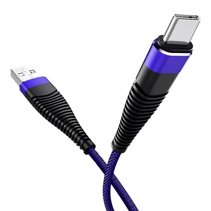 Câble de charge rapide USB de Type C tressé en tissu, pour Samsung S25 Xiaomi 15 Redmi Note 14 Huawei Mate 60 P60 Honor 300 Magic 5 6 Pro