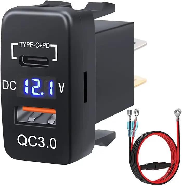 Prise de chargeur de voiture USB