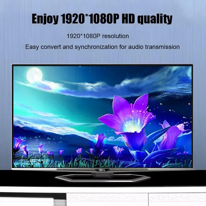 Câble d'extension mâle vers mâle pour moniteur d'ordinateur HDTV