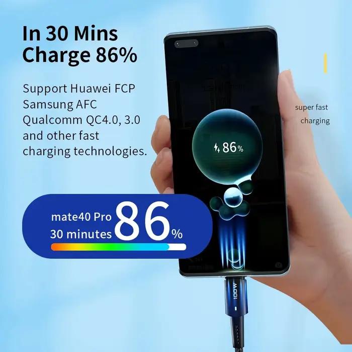 Essager-Câble de charge rapide de type C pour téléphone portable