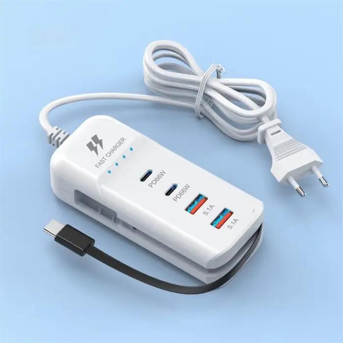 Chargeurs USB muraux à charge rapide PD 66W