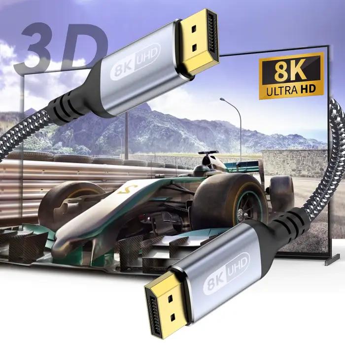 Câble DisplayPort 8K DP