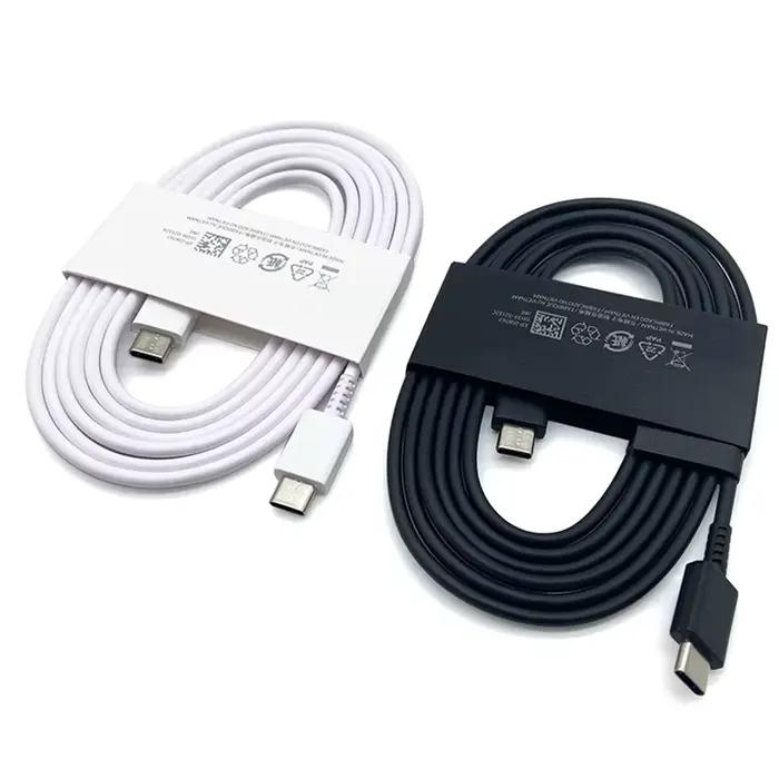 SAMSUNG Tab S9 + 25W chargeur Super rapide adaptateur de prise américaine 1.8m câble USB C pour Galaxy Tab S6 Lite A9 A9 + S9 Plus FE + S23 FE Ultra