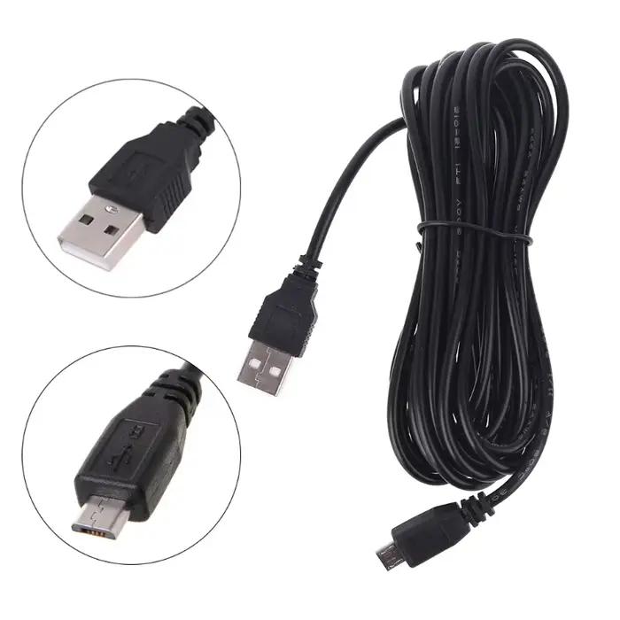 Sortie 5V/2A Mini câble d'alimentation Micro USB cordon