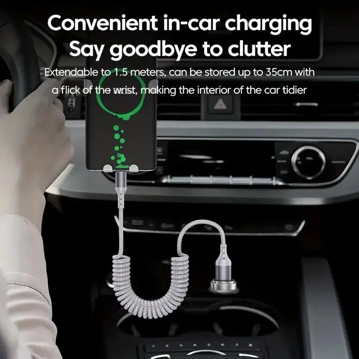 Câble de charge rapide USB 3A pour voiture compatible iPhone 14 11 12 13 Pro X XS Max 6 7 8 Plus SE iPad câble de données nylon alliage d'aluminium haute qualité pour charge et transfert de données rapide
