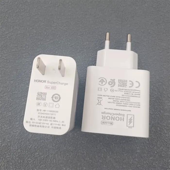 HONOR – chargeur d'origine 66W EU US