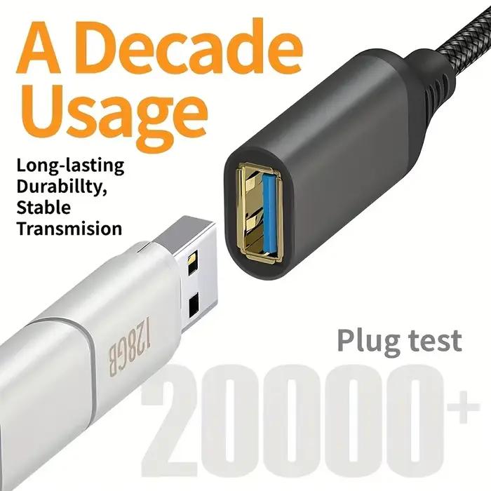 Câble d'extension USB 3.0 mâle vers femelle
