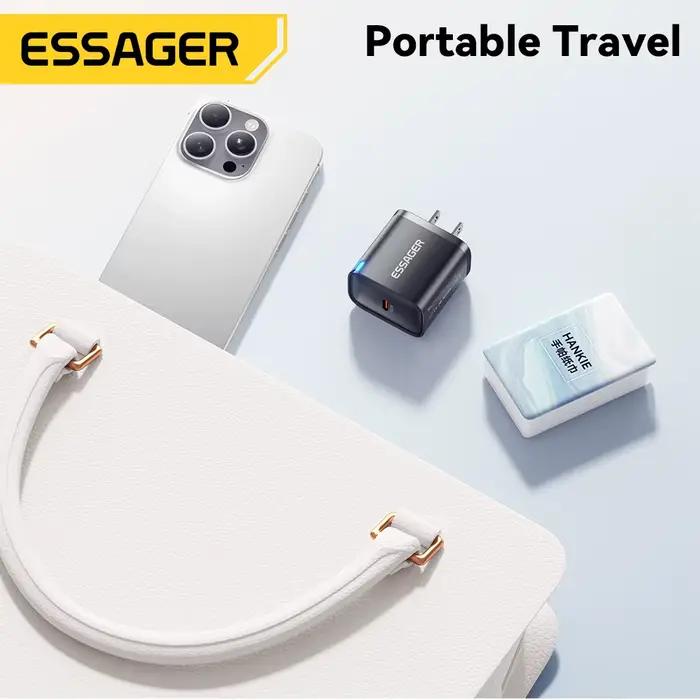 Essager Mini 30W Type C chargeur PD QC3.0