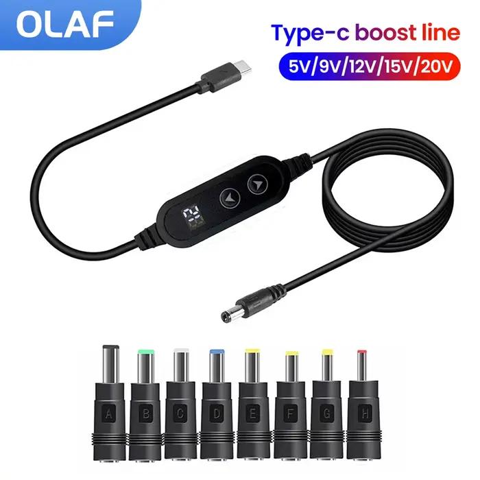 Câble Boost d'alimentation de Type C à DC