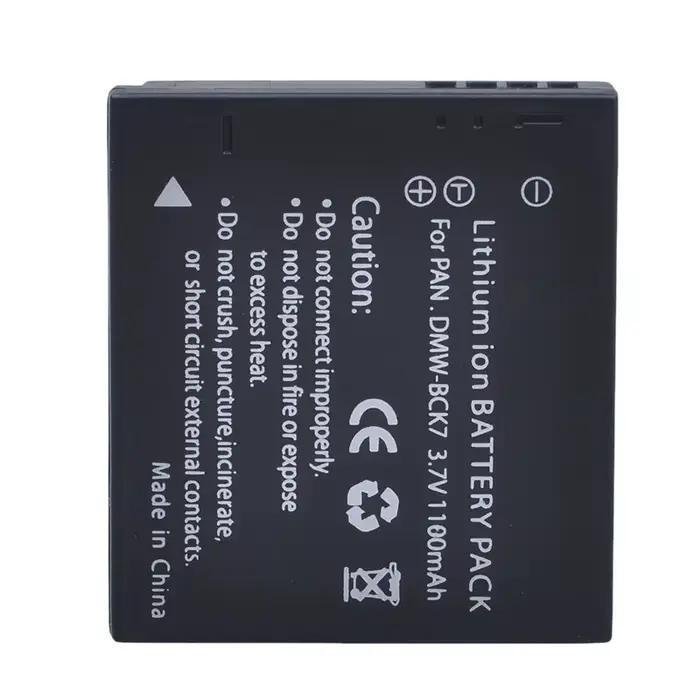 Batterie + chargeur DMW-BCK7 BCK7 NCA-YN101G pour Panasonic Lumix DMC-FP7 DMC-FS16 DMC-FS18 DMC-FS22 DMC-FS28 FS35