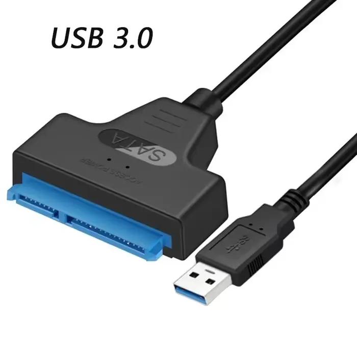3.0 USB à SATA Câble Support 2.5/3.5 Pouces Externe HDD SSD Disque Dur Adaptateur
