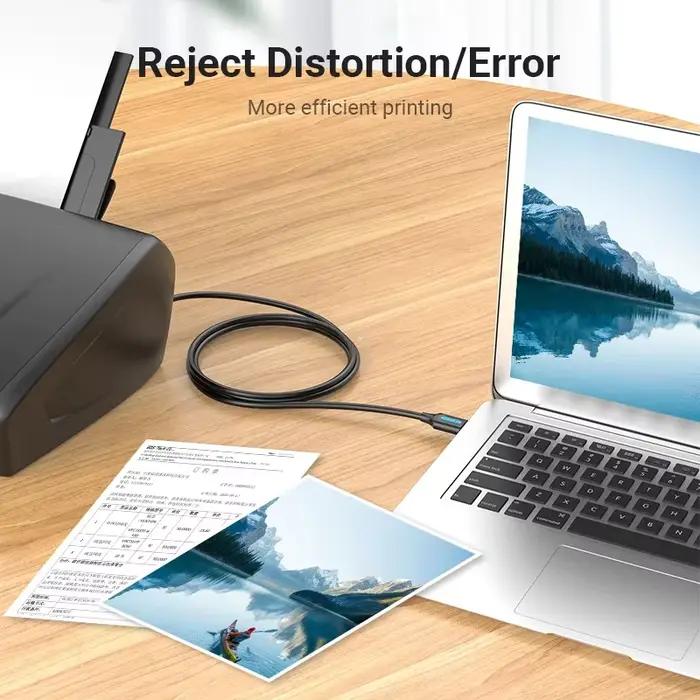 Vention – câble USB 2.0 Type B mâle vers A mâle pour imprimante Canon