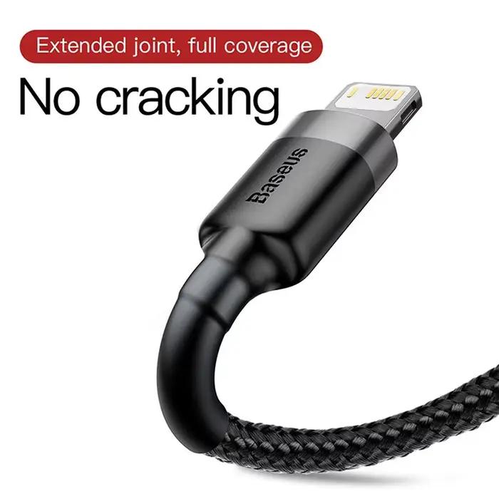 Câble USB Baseus pour iPhone14 13 12 11 Pro Max Xs X 8 Plus