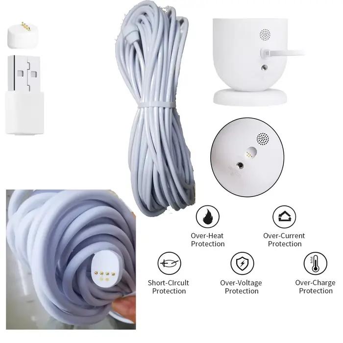 Câble de charge rapide USB résistant aux intempéries de 25 pieds/7