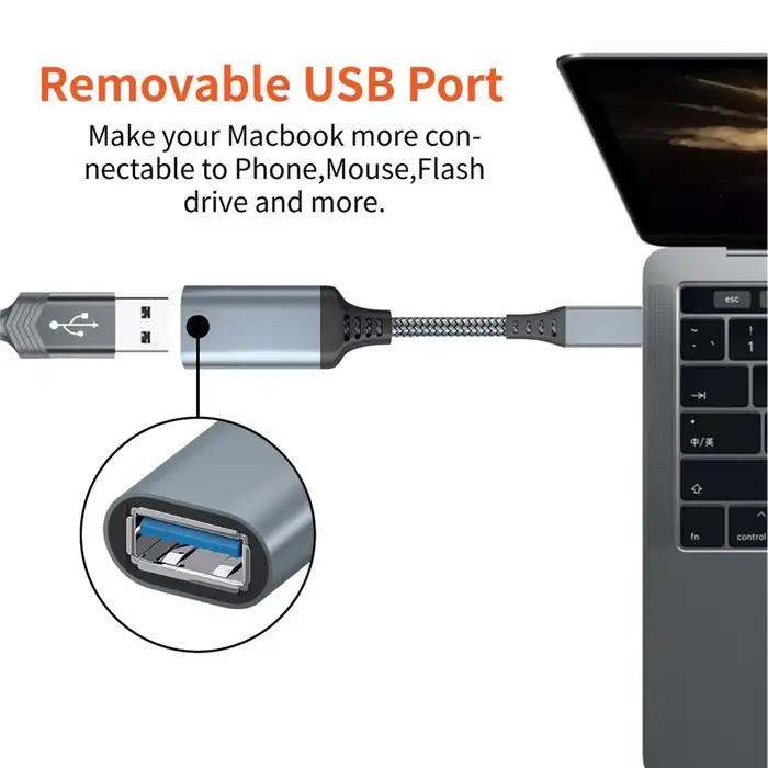 Câble de données OTG type C vers USB 3.0 adaptateur