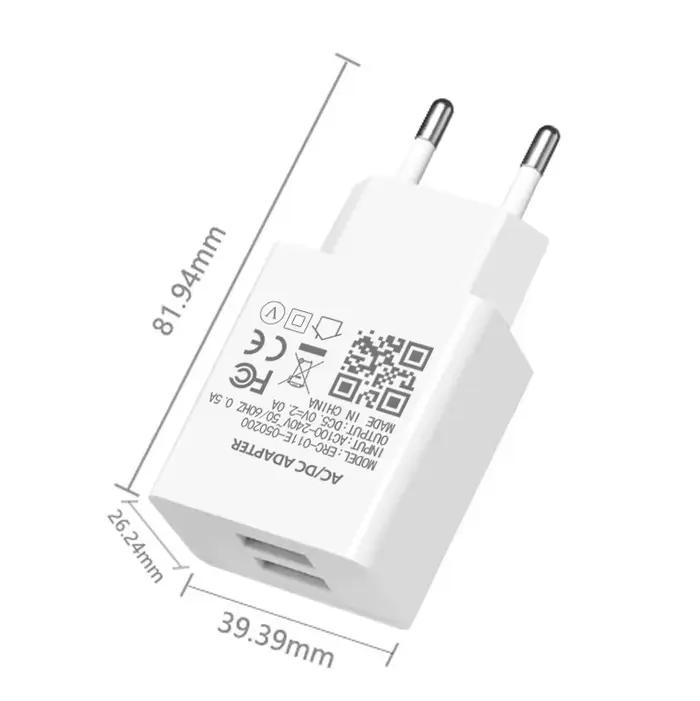 Chargeur USB 5V 2A adaptateur de téléphone pour Huawei P Smart 2020 Y5 Y6 Y7 2018 2019 Honor 7A 7C 7X Micro USB