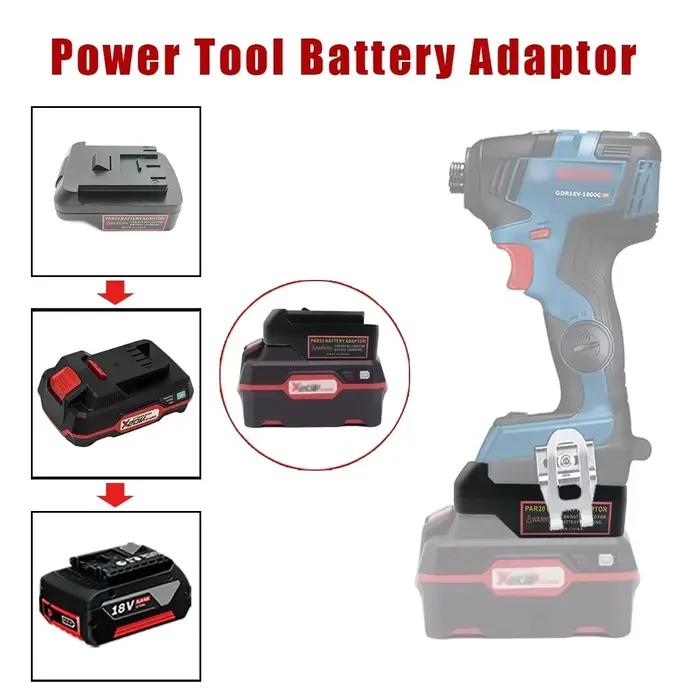 Convertisseur adaptateur de batterie pour Batteries au Lithium Parkside 20V