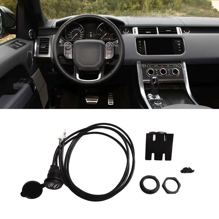 Port USB double encastrable pour automobile