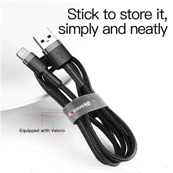 Câble USB Baseus pour iPhone14 13 12 11 Pro Max Xs X 8 Plus