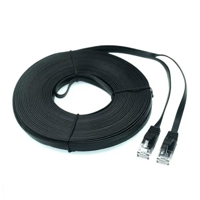 10pack 20cm 50cm 1m 3ft 2m 3m 5m 10m 20m 30m 40m 50m câble CAT6 plat UTP Ethernet