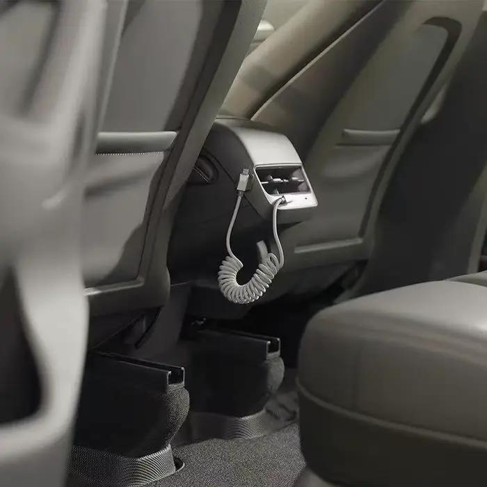 Câble de données à ressort de voiture type-c
