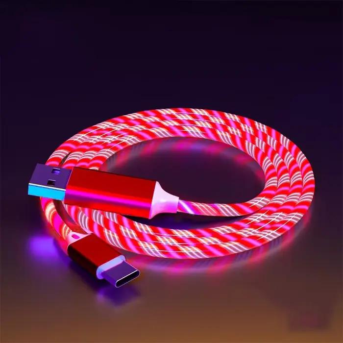 Câble USB LED lumineux de Type C
