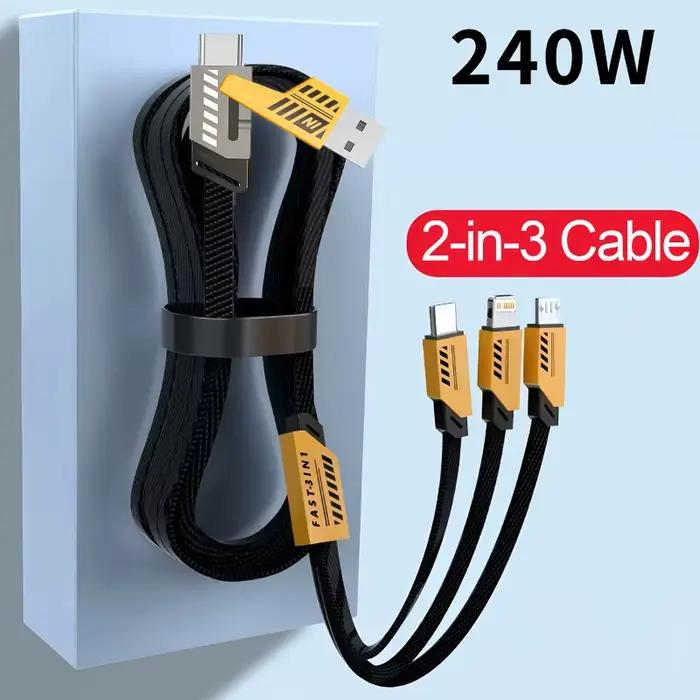 Câble de charge multiple 240W 1