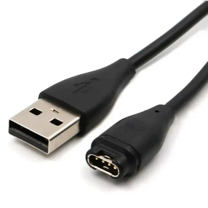 Câble de chargement USB 100cm pour Garmin Fenix 8/7/7S/7X/6/6S/6X/5/5S/5X Forerunner 45 165 245 255 265 645 955 965 Vivoactive 5 Venu