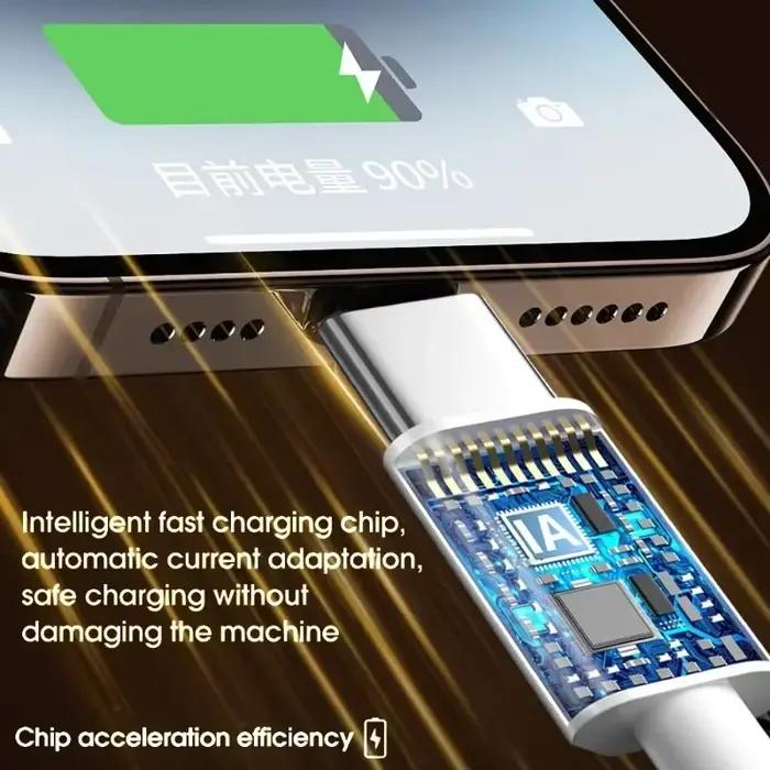 Câble de charge rapide 120W 10A USB A vers Type C