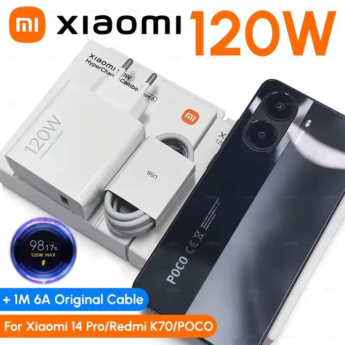Chargeur original Xiaomi 120W 14 Pro Turbo Fast EU