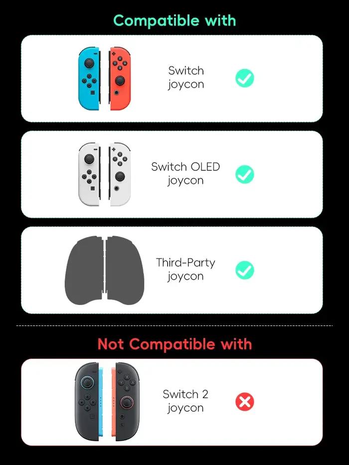 Poignée de chargement pour contrôleur Joycon