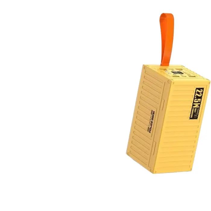 Batterie externe 60000 mAh PD22.5W QC3.0 avec affichage numérique et lampe de poche pour charge rapide de smartphones et tablettes