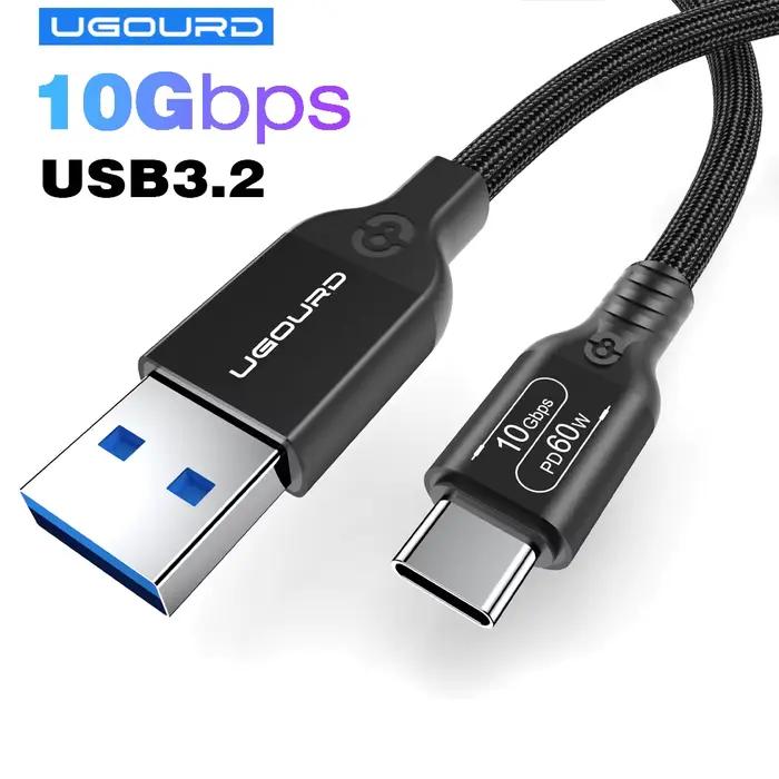 Câble USB3.2 USB3.1 Gen2 10Gbps USB-A vers USB Type C