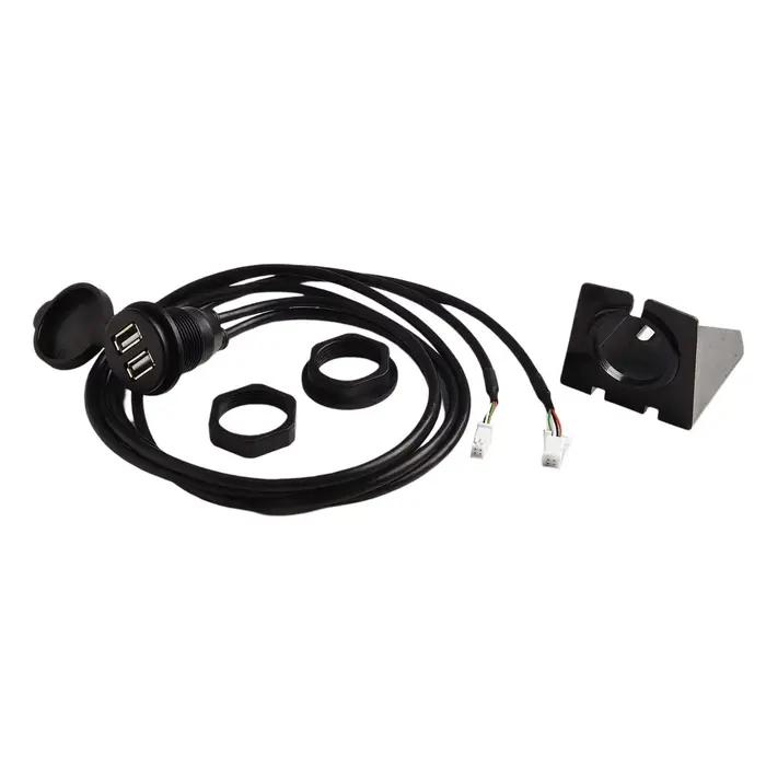 Port USB double encastrable pour automobile