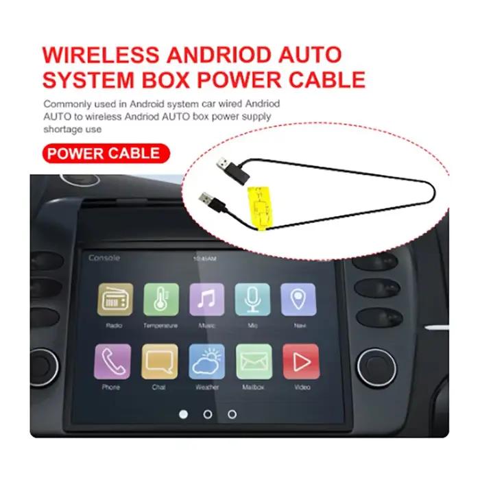 Câble d'alimentation sans fil CarPlay Ai Box