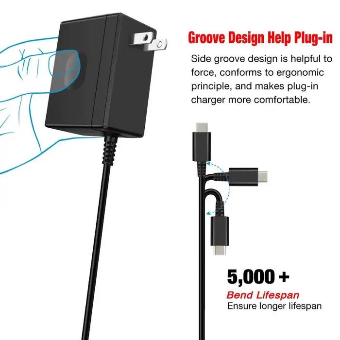 Adaptateur secteur pour Nintendo Switch & Switch 2