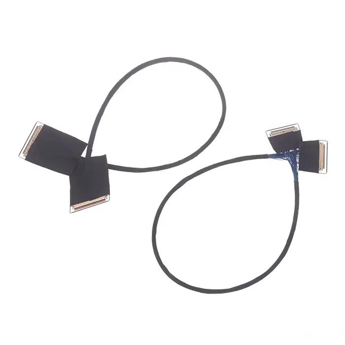 Câble coaxial pour écran d'affichage LCD EDP 40 broches 30 broches 4K 2K 4 voies conversion 2 voies type-c ou DP vers carte de lecteur EDP occasionnelle professionnel vidéo photo