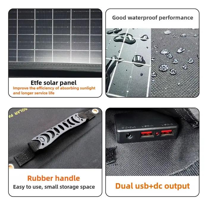 Chargeur solaire portable 50W 90W
