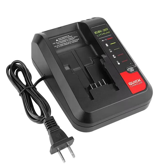 Chargeur de batterie Li-ion 20V pour Black & Decker