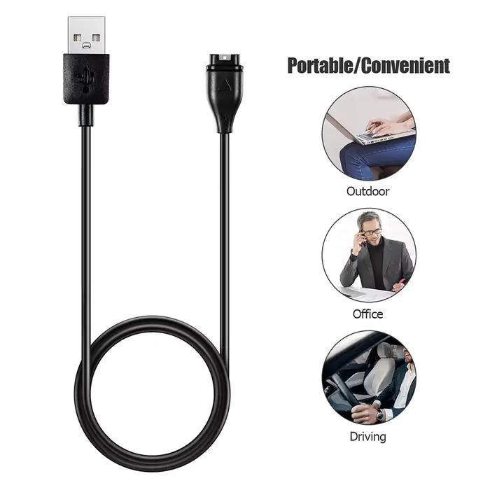 Câble de chargement USB pour montre Garmin Instinct