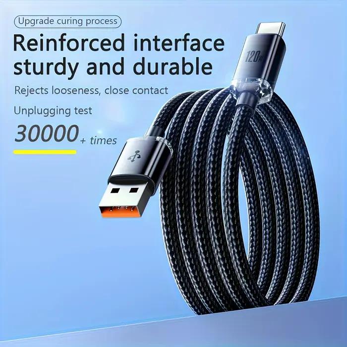 Câble de Charge Super rapide 120W