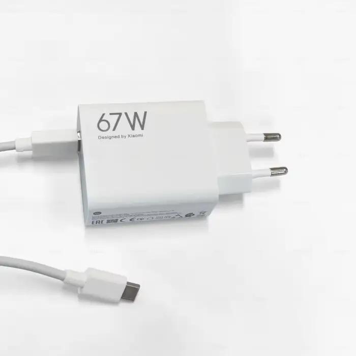 Chargeur Xiaomi 67W Type C Turbo Original Adaptateur de Charge Rapide 6A Câble Mi 15T 13T 12 11 Pour Redmi Note 12T 13 Pro POCO X6 X5 F5