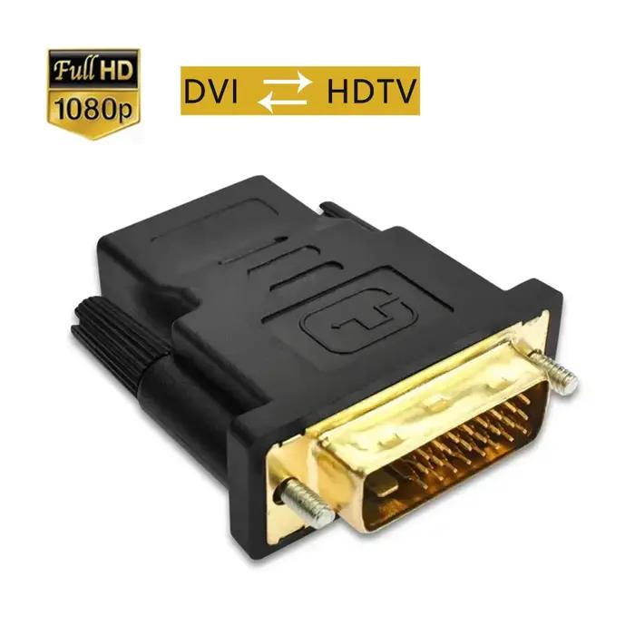 Adaptateur de câble 1080P DVI 24 + 1 vers HDTV