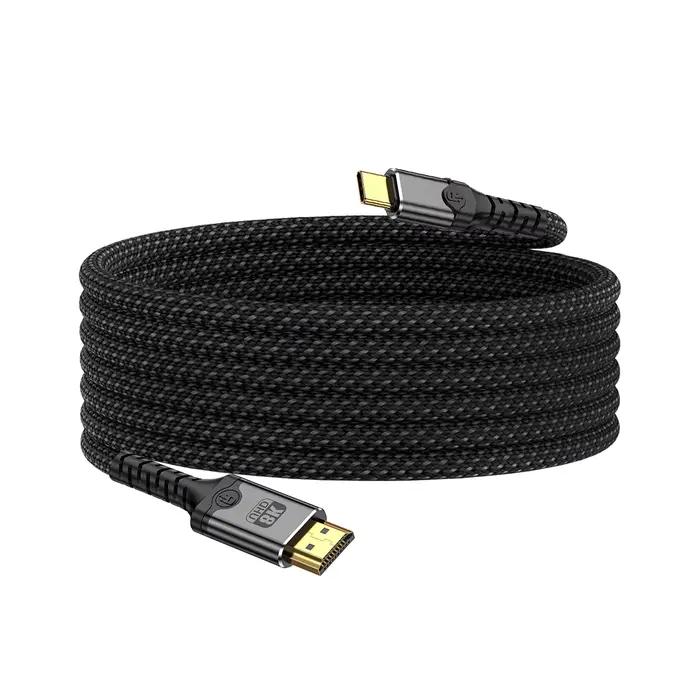 Câble USB C vers HDMI compatible 8K@60Hz 4K@120Hz Type C vers HDTV pour convertisseur TV MacBook Air iPad USB-C vers HDTV